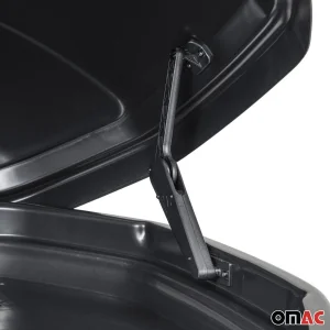 Roof Rack Cargo Box - 14 Cubic Feet - Dual Side Opening - Black