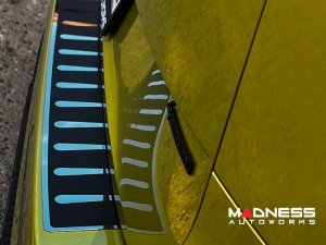 Volkswagen ID.BUZZ Rear Bumper Sill Cover - Omac - MVN - Carbon Foiled 2022-2025
