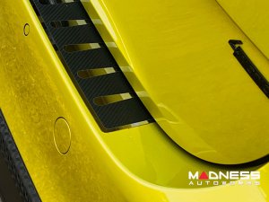 Volkswagen ID.BUZZ Rear Bumper Sill Cover - Omac - MVN - Carbon Foiled 2022-2025