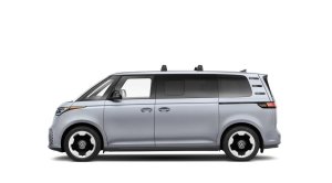 Volkswagen ID. Buzz Roof Rack Cross Bars - Silver - Genuine V.W. - Fixed Point