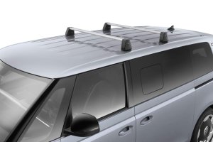 Volkswagen ID. Buzz Roof Rack Cross Bars - Silver - Genuine V.W. - Fixed Point