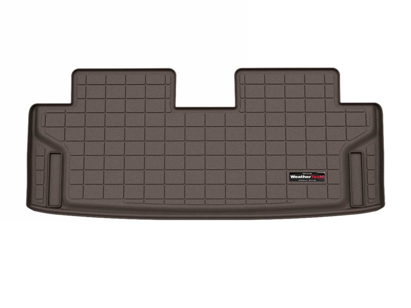 Volkswagen ID.Buzz Cargo Liner - Behind 3rd Row Seating - WeatherTech - Cargo Liner w/ Bumper Protector - Cocoa - 2025+