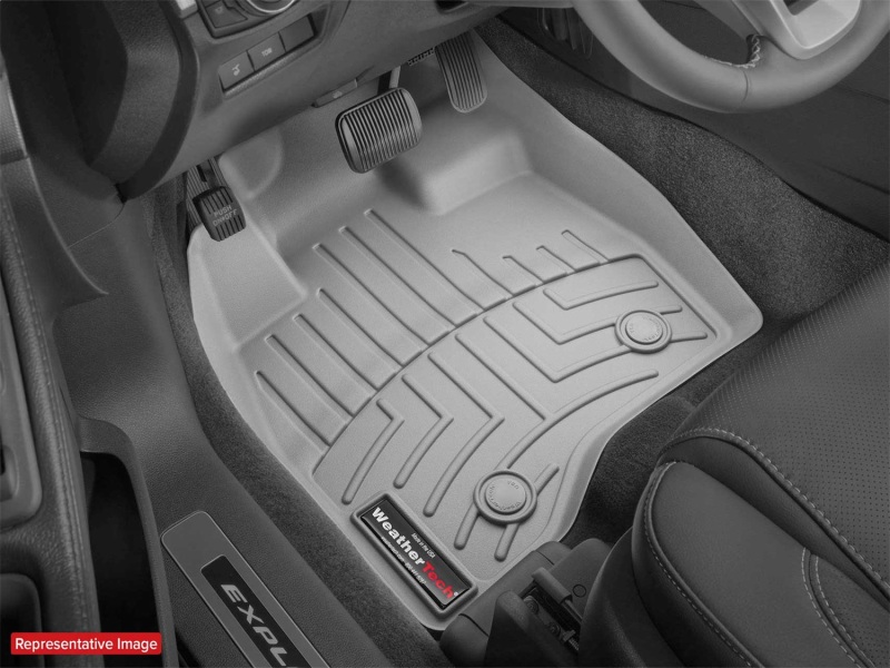 Volkswagen ID Buzz FloorLiner - Rear - WeatherTech - DigitalFit - Grey - 2025+