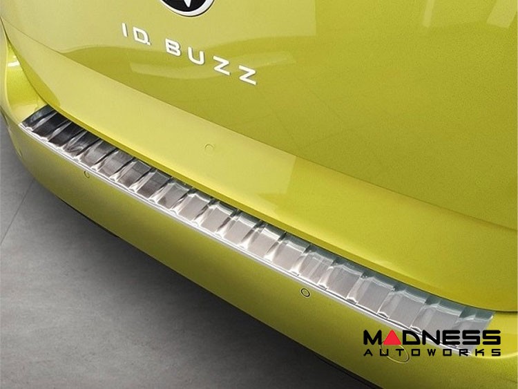 Volkswagen ID. Buzz Rear Bumper Sill Trim - Stainless Steel - Polished Finish