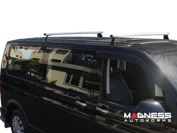 Id Buzz Rack Volkswagen ID. Buzz Roof Rack Cross Bars - Silver - Heavy Duty - Fixed ...